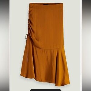 NWT Scotch & Soda Asymmetric Side Tie Skirt